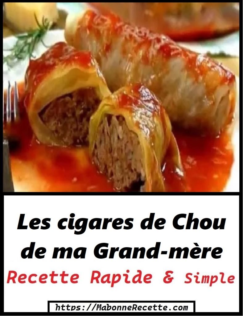 Les cigares au chou