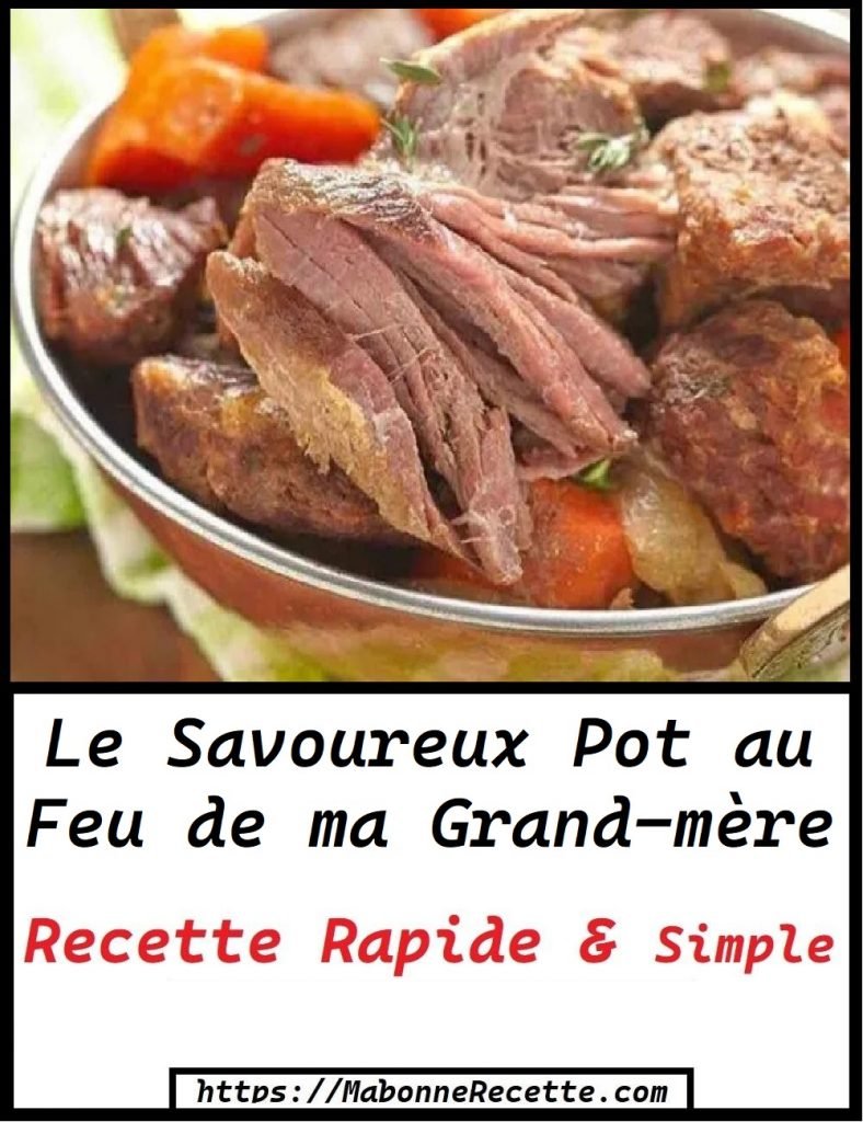 Savoureux pot au feu tres leger