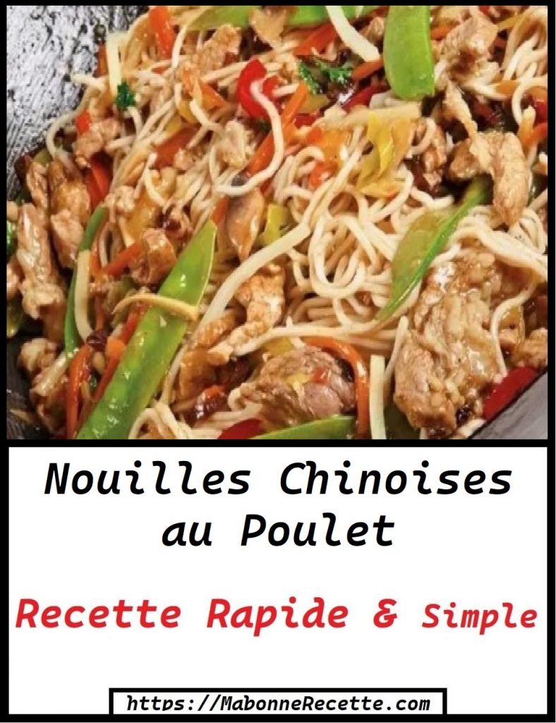 nouilles au poulet