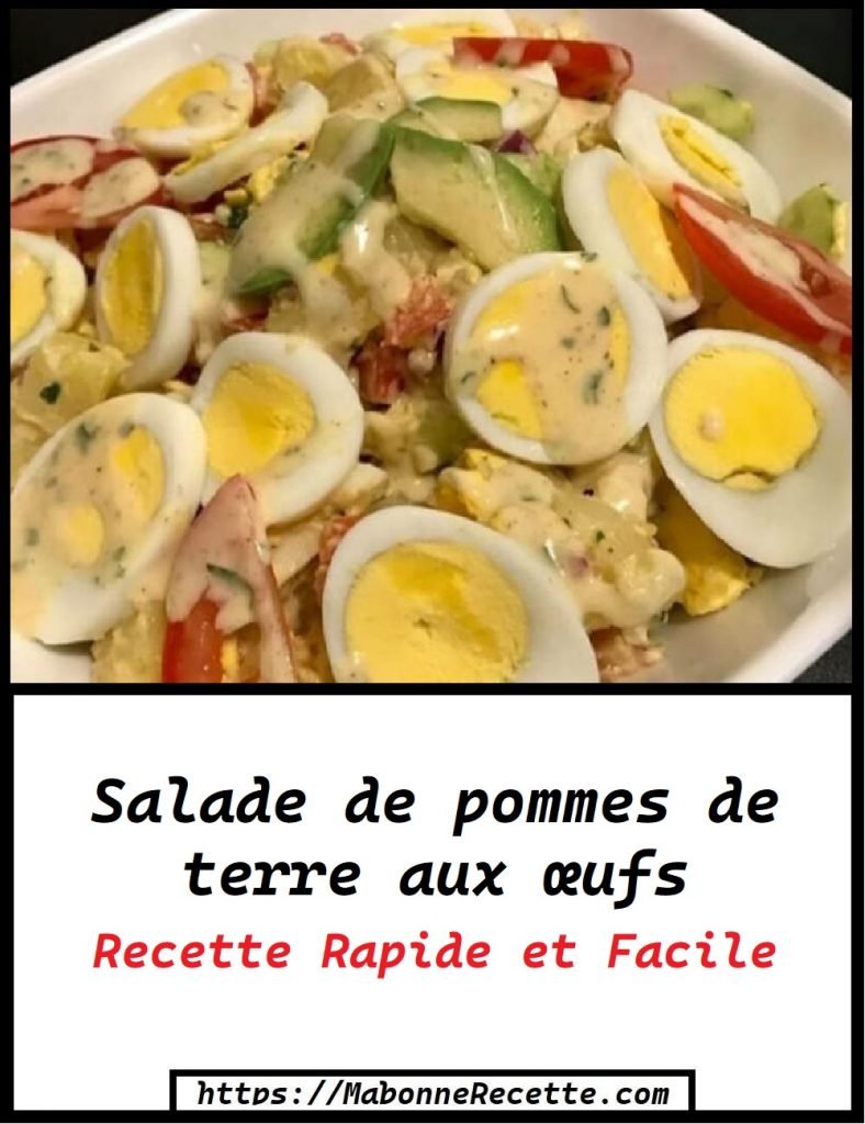 Salade de pommes de terre aux œufs